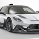 A white Maserati MC20 ruined by a gaudy Mansory body kit